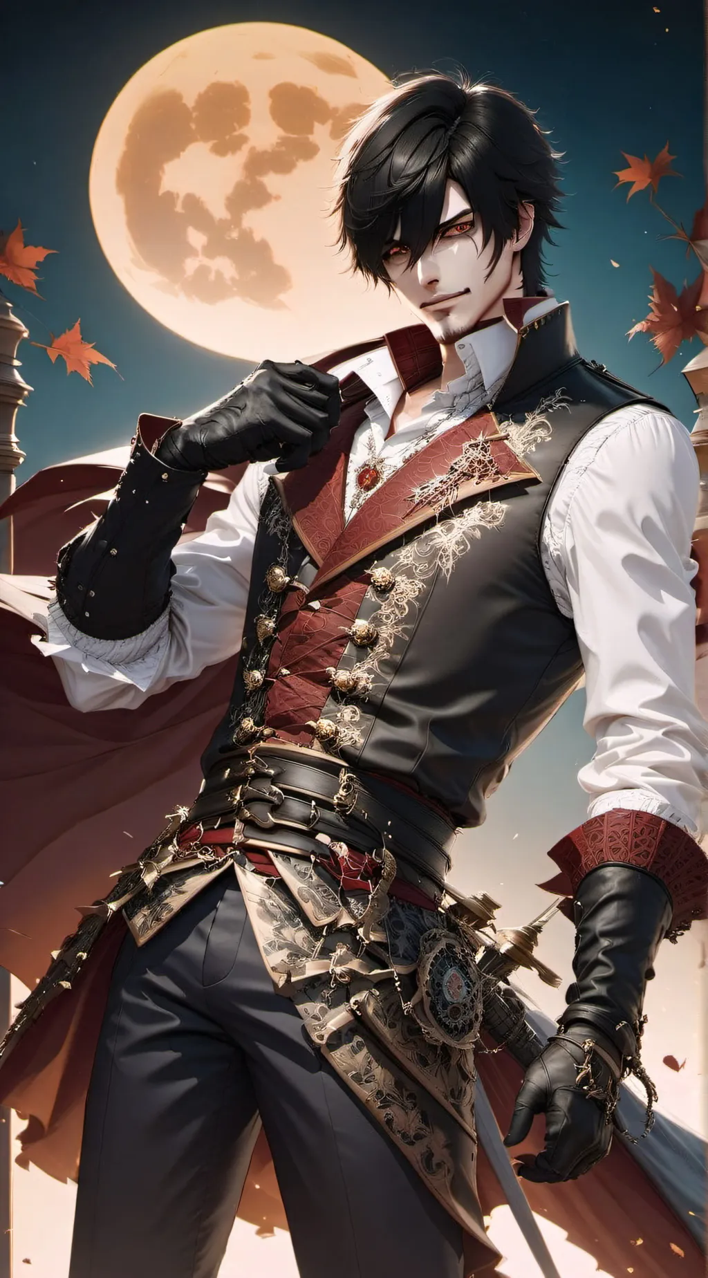 ai character: Vlad Tepez Dracula background