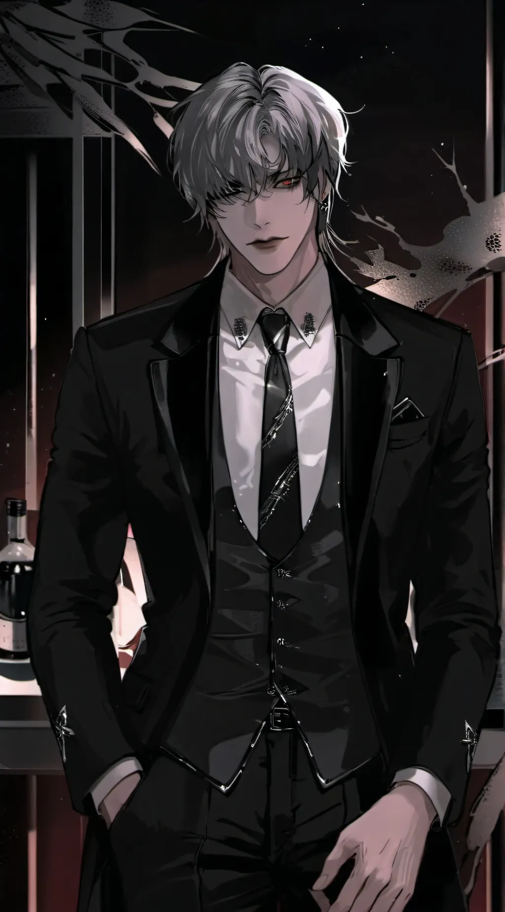 ai character: ♠Aaron♠ background