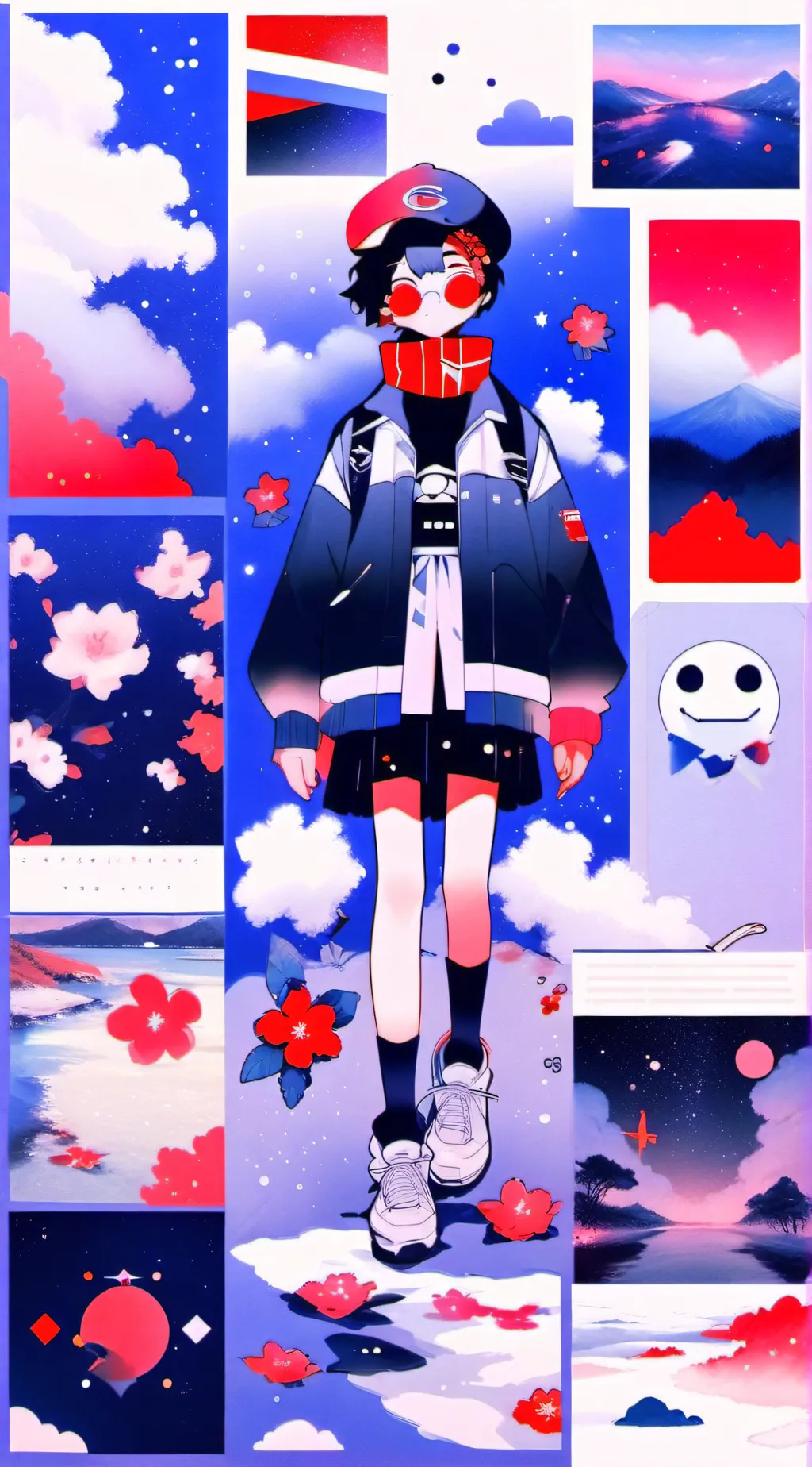 ai character: countryhumans  background