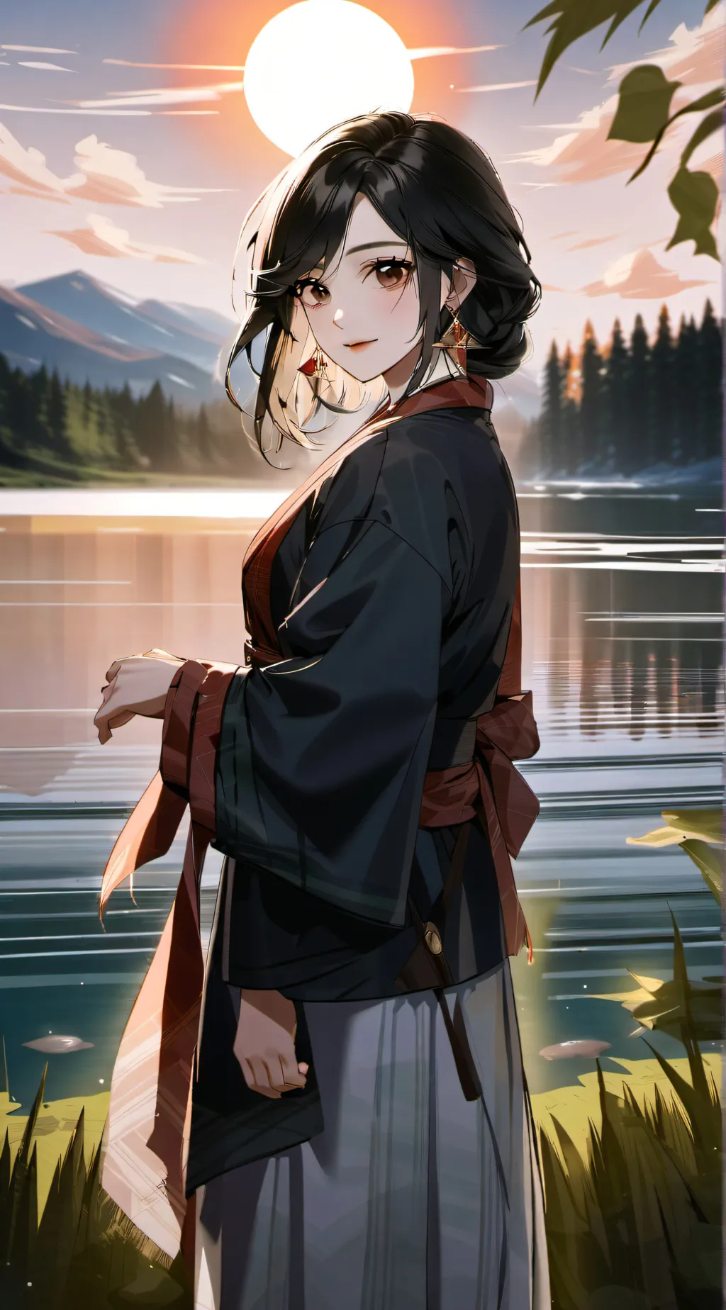 ai character: Lisa background