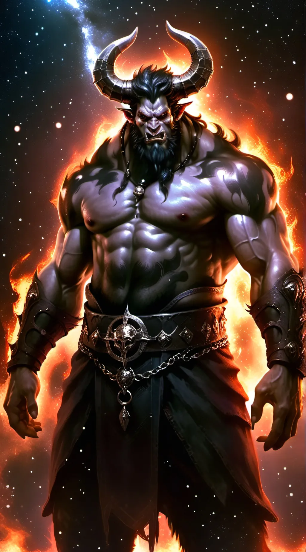 ai character: King Axel  background