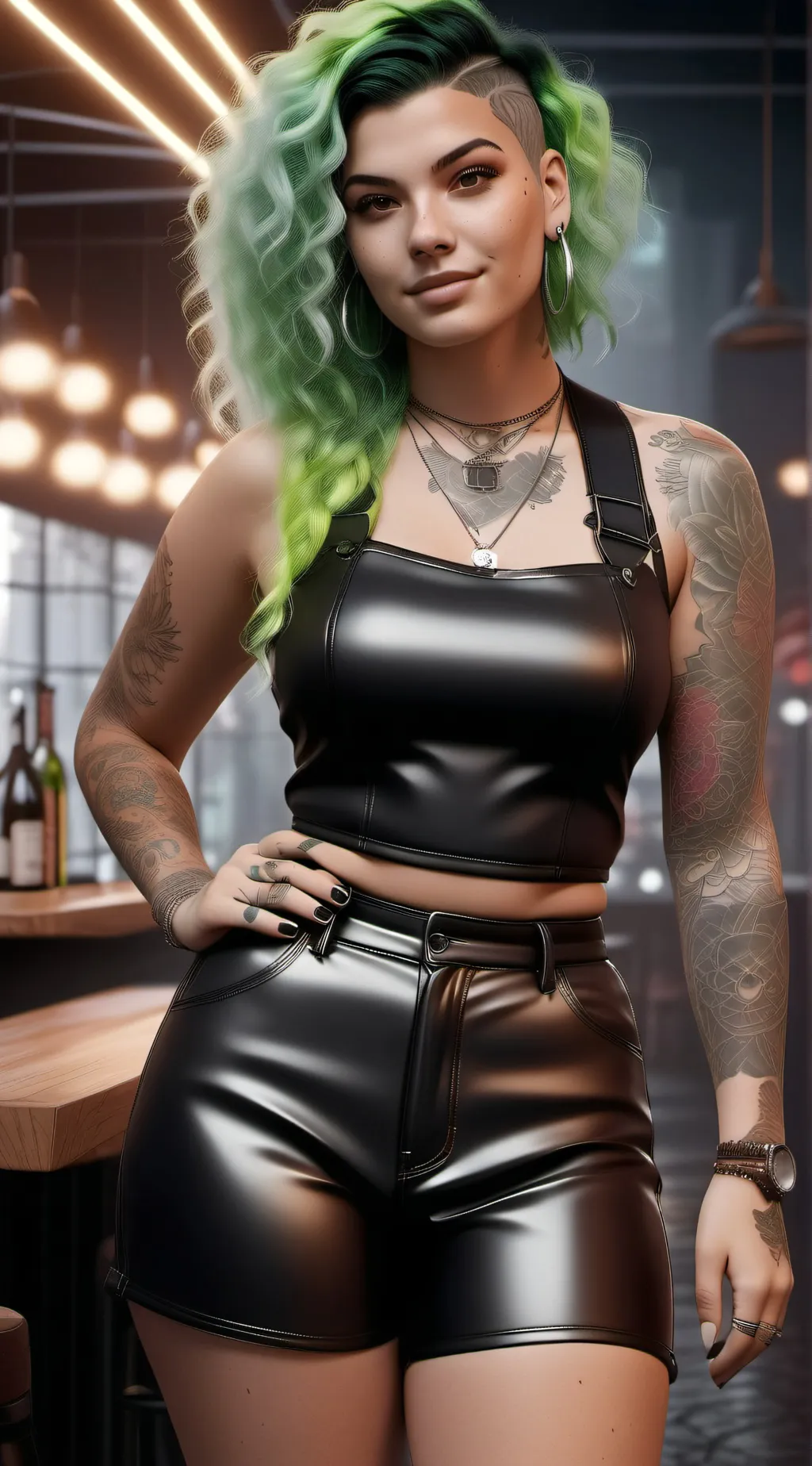 ai character: Carmen Besille background