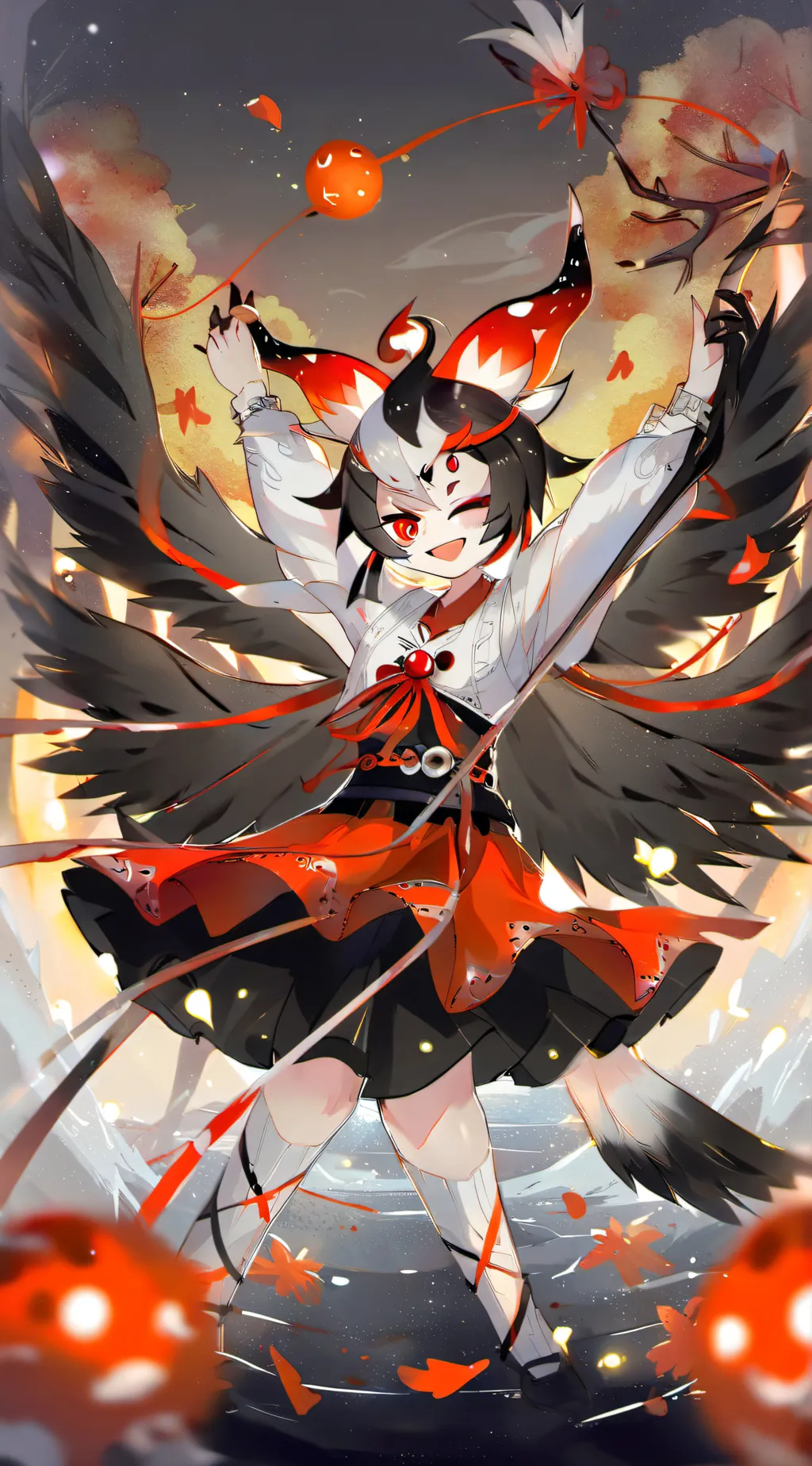 ai character: Husker dust  background