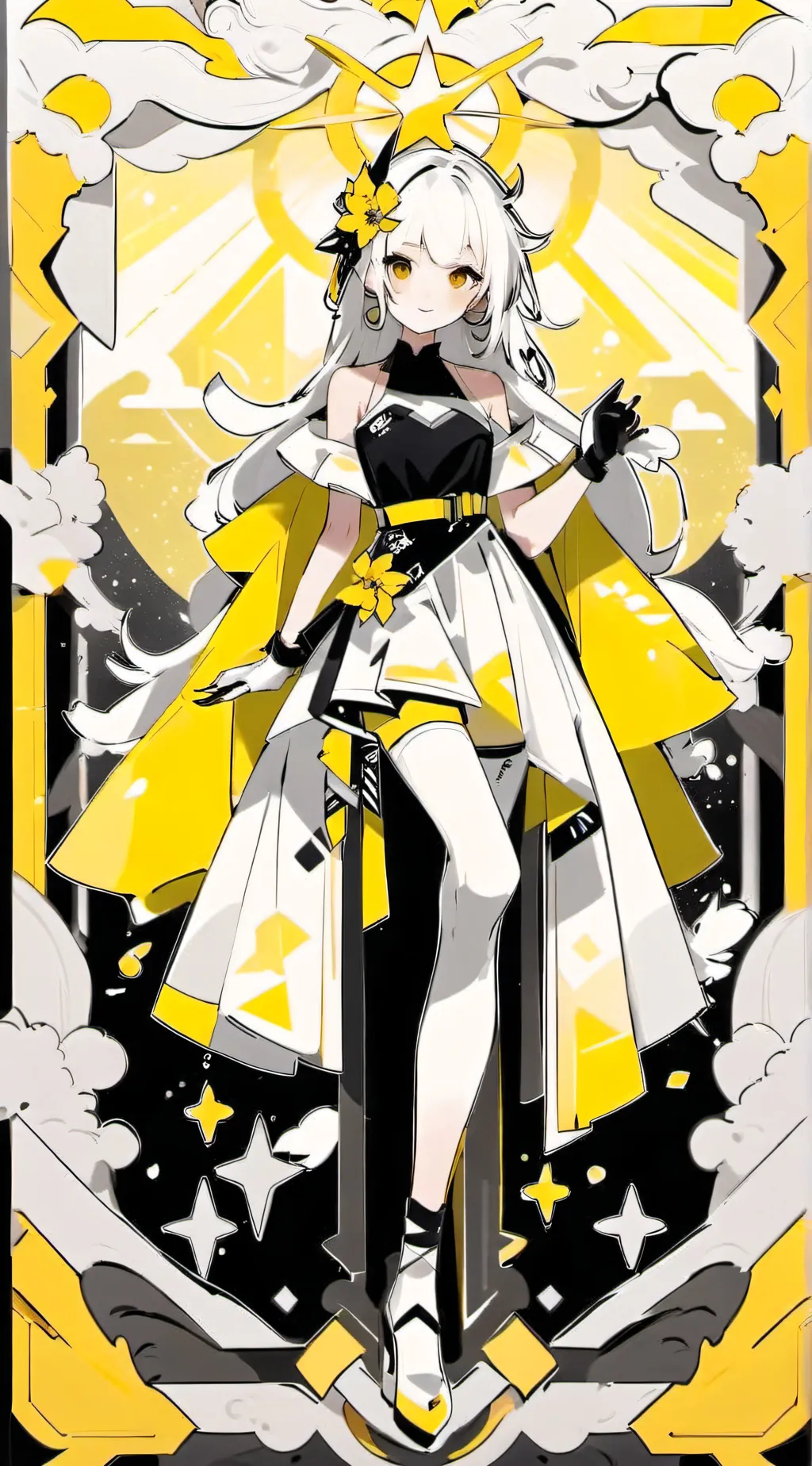 ai character: bee background