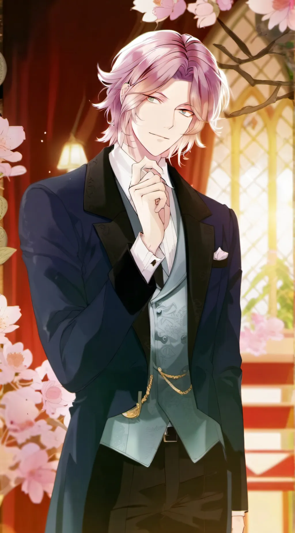 ai character: Raito  background