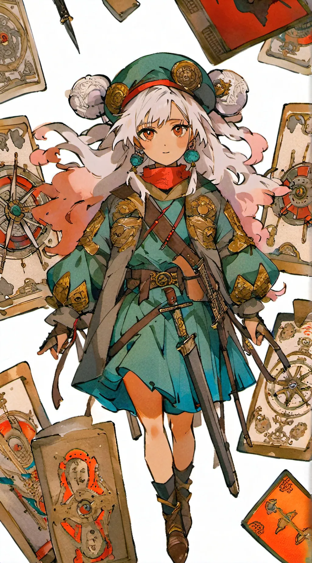 ai character: CYN from MD  background