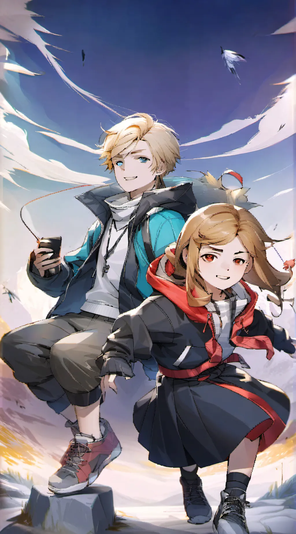 ai character: bakugo background