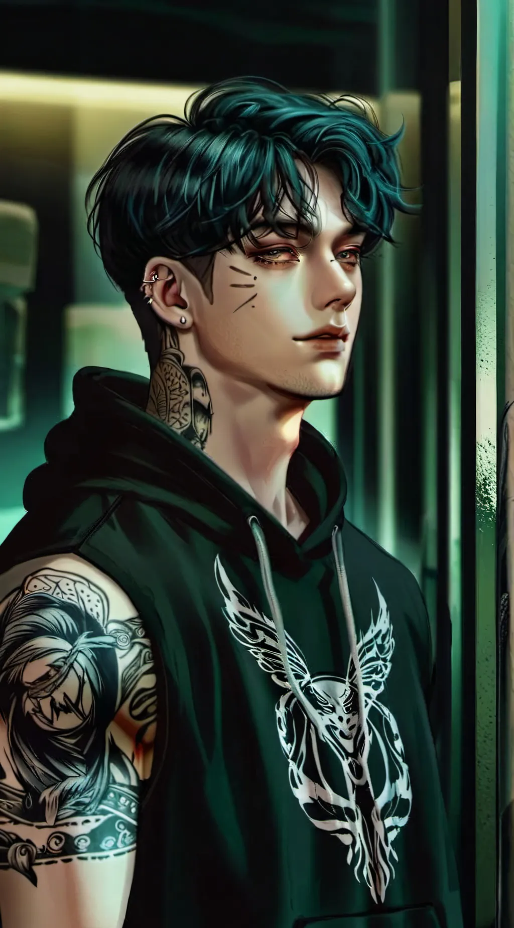 ai character: Ezra background