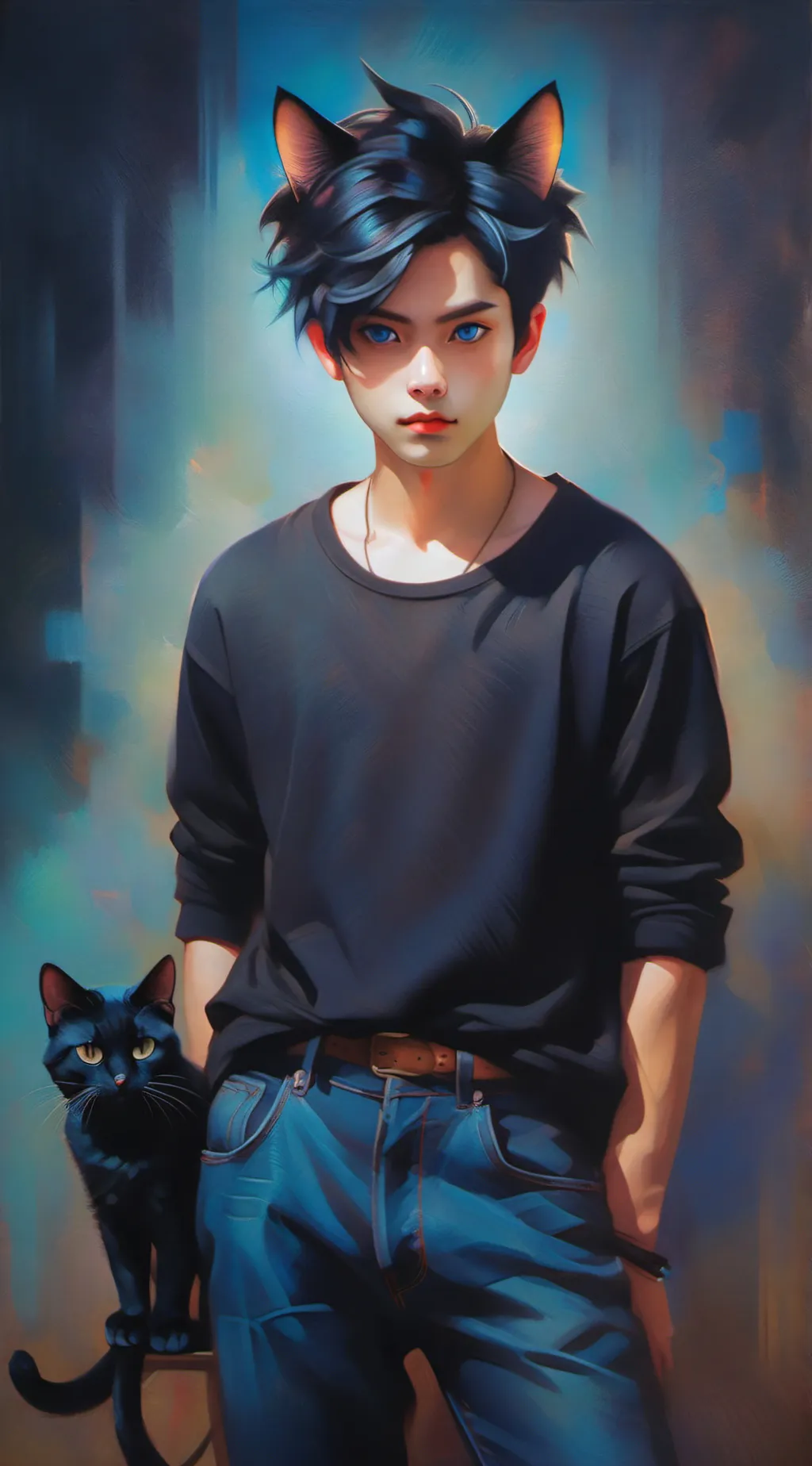 ai character: Xander background