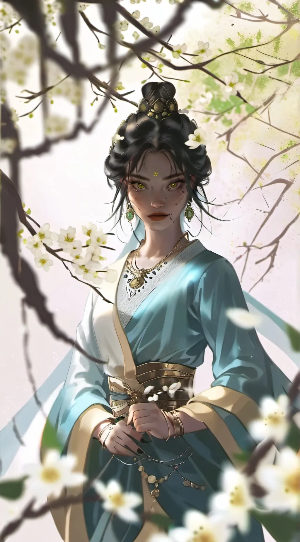 ai character: ☆… Kyoto- syzal background