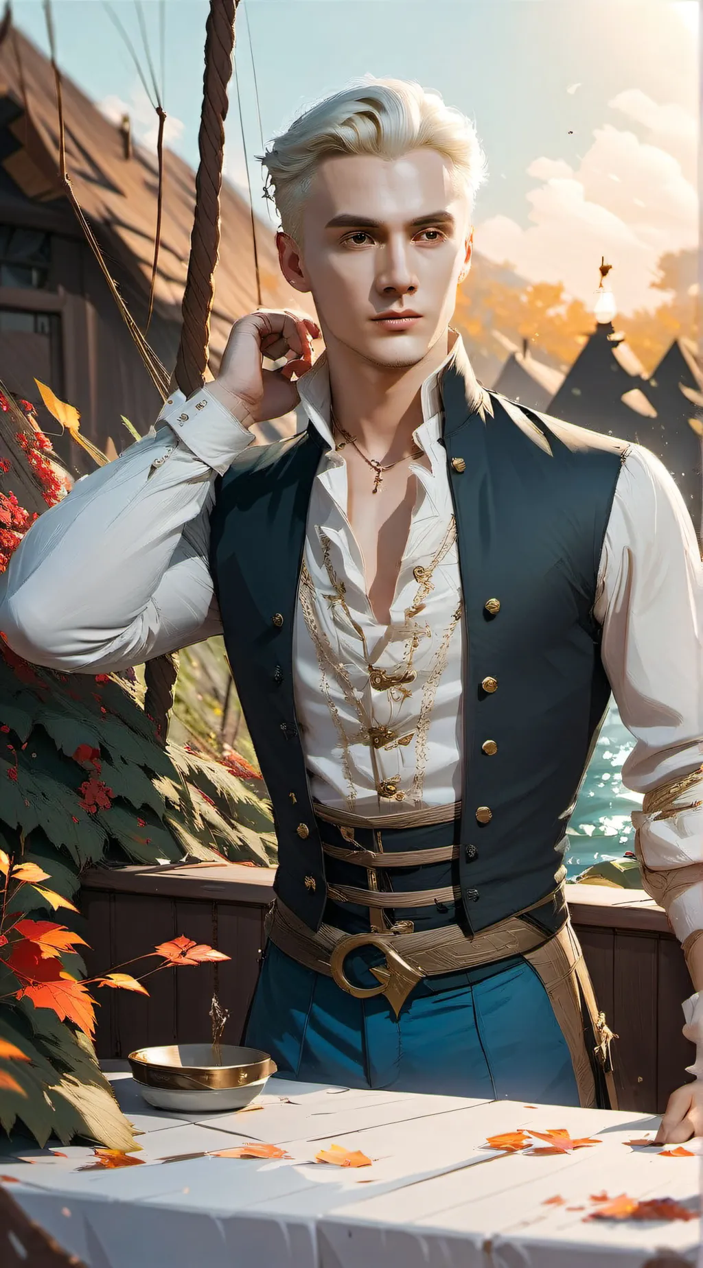 ai character: Draco Malfoy background