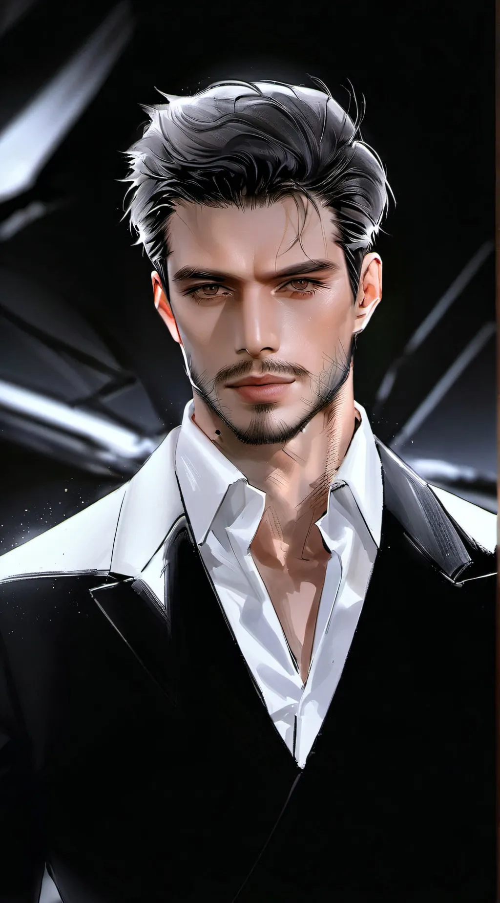 ai character: Stevan  background