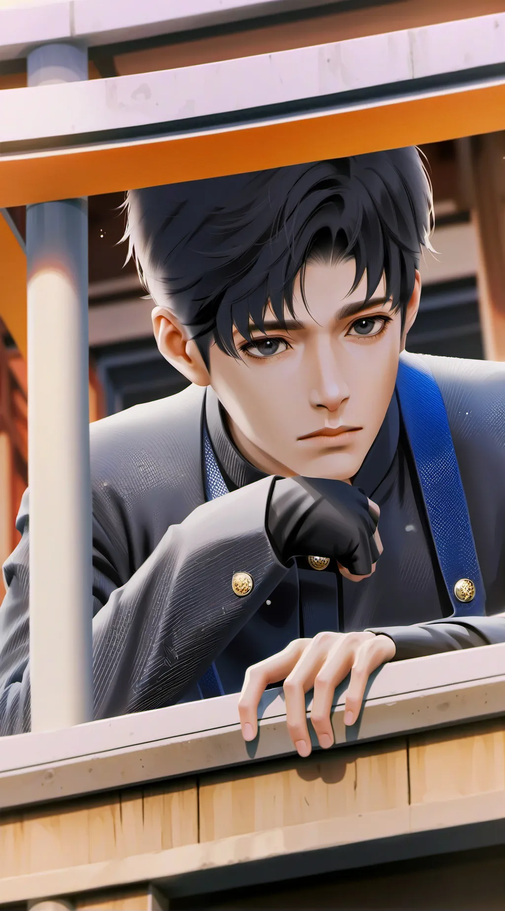 ai character: alan background