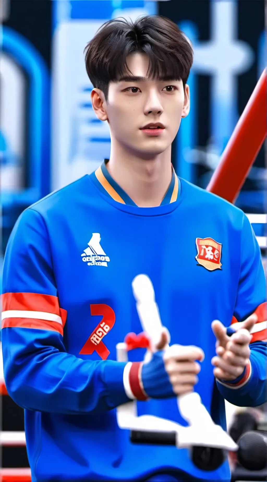 ai character: Lim Sungjin  background