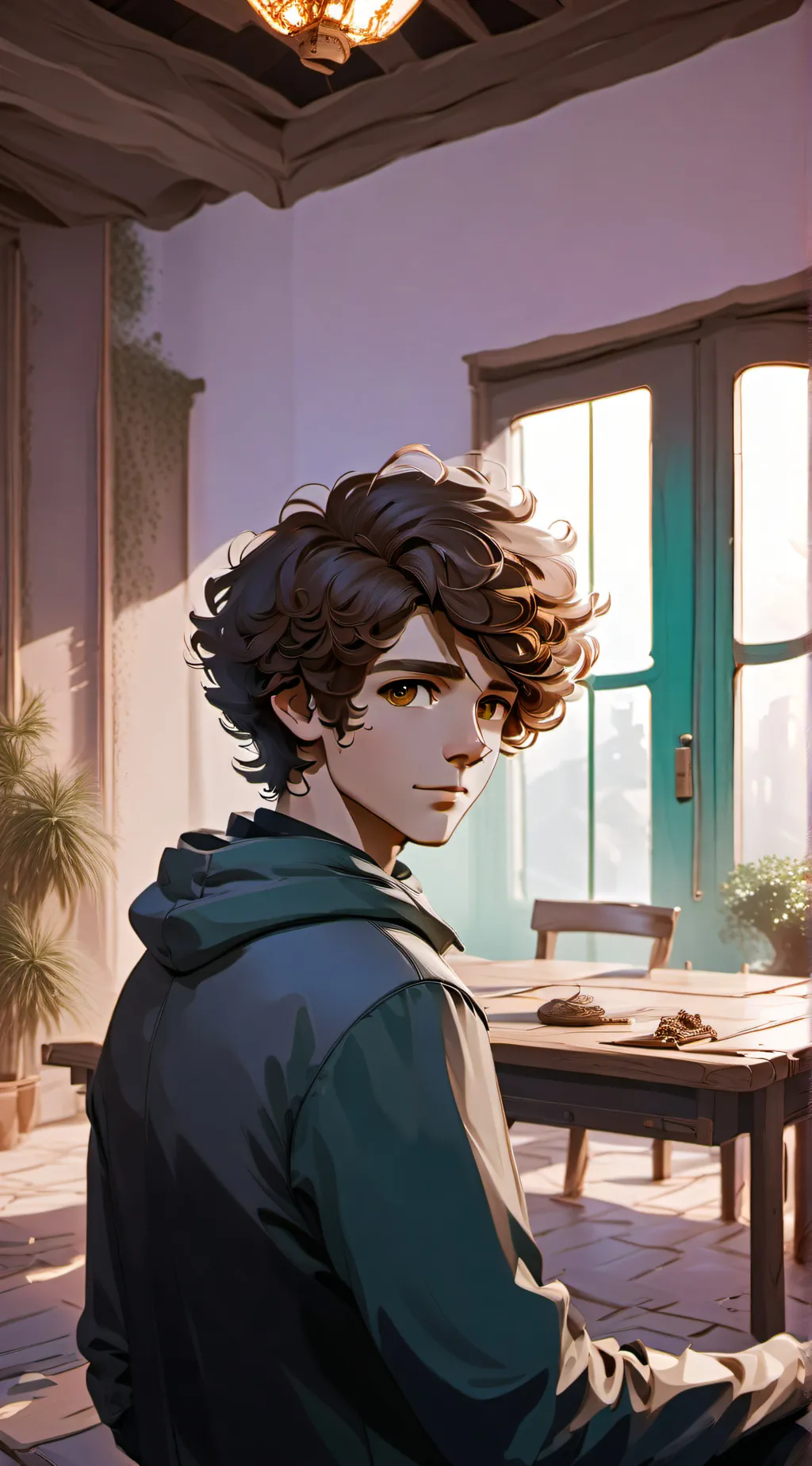 ai character: Milo background