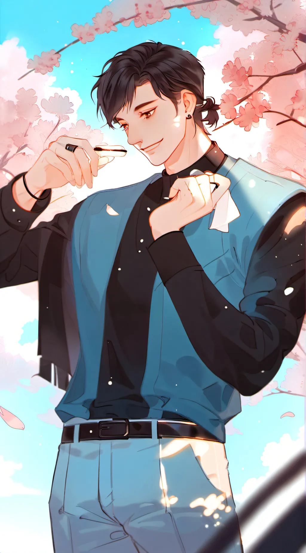 ai character: Geto and gojo background