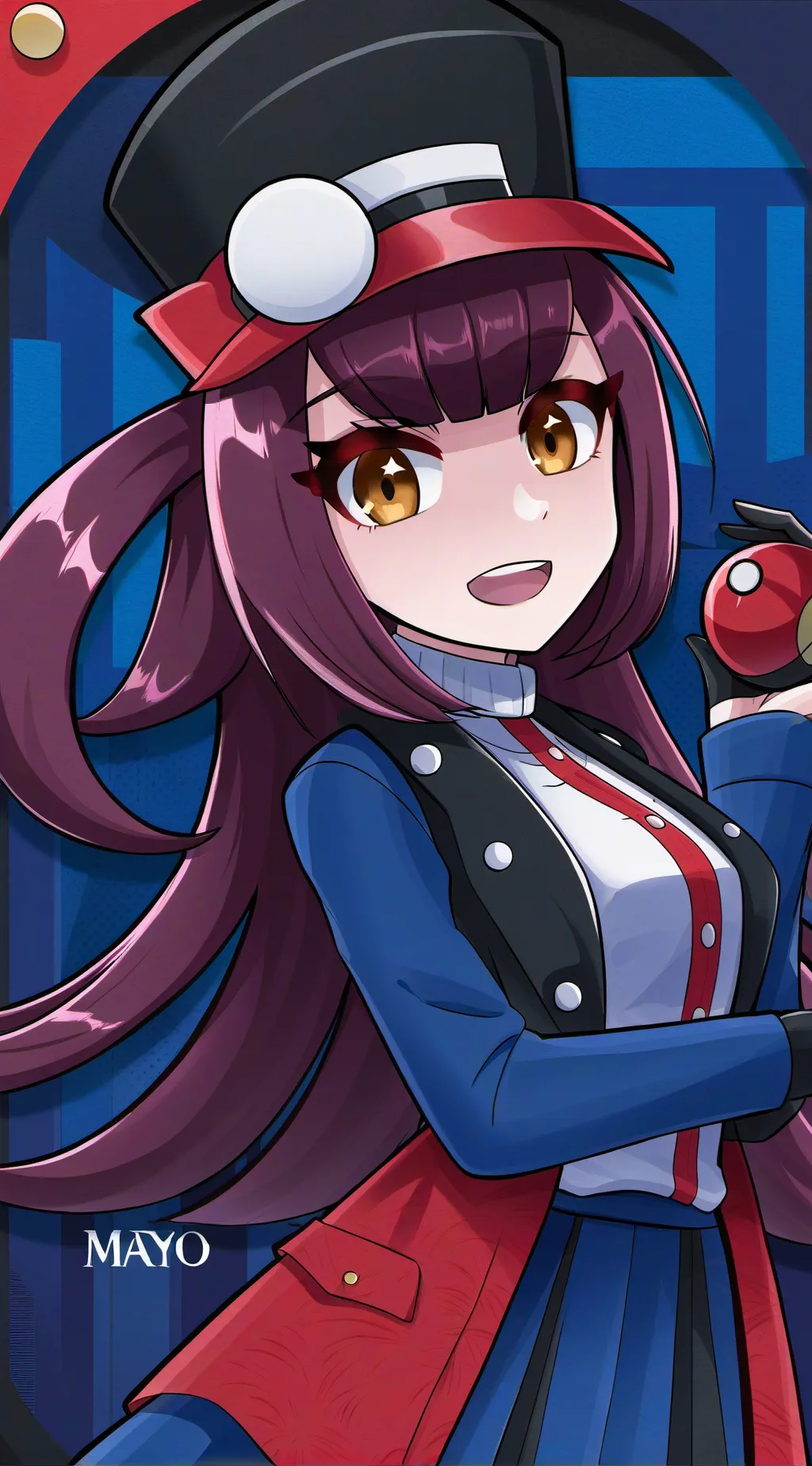 ai character: lily background