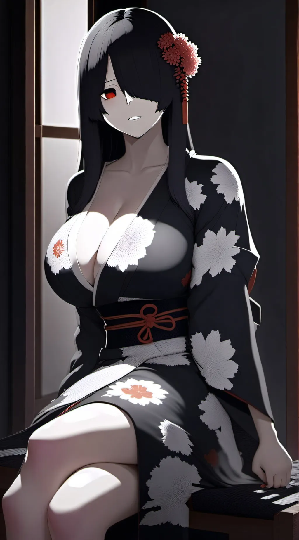 ai character: Sadako background