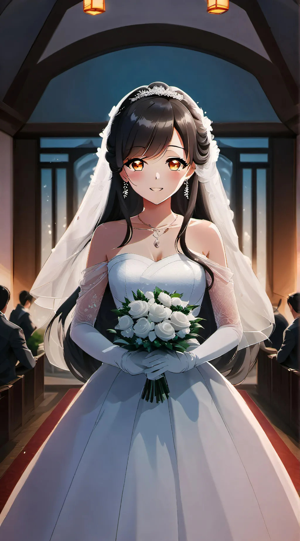 ai character: Kisaki  background