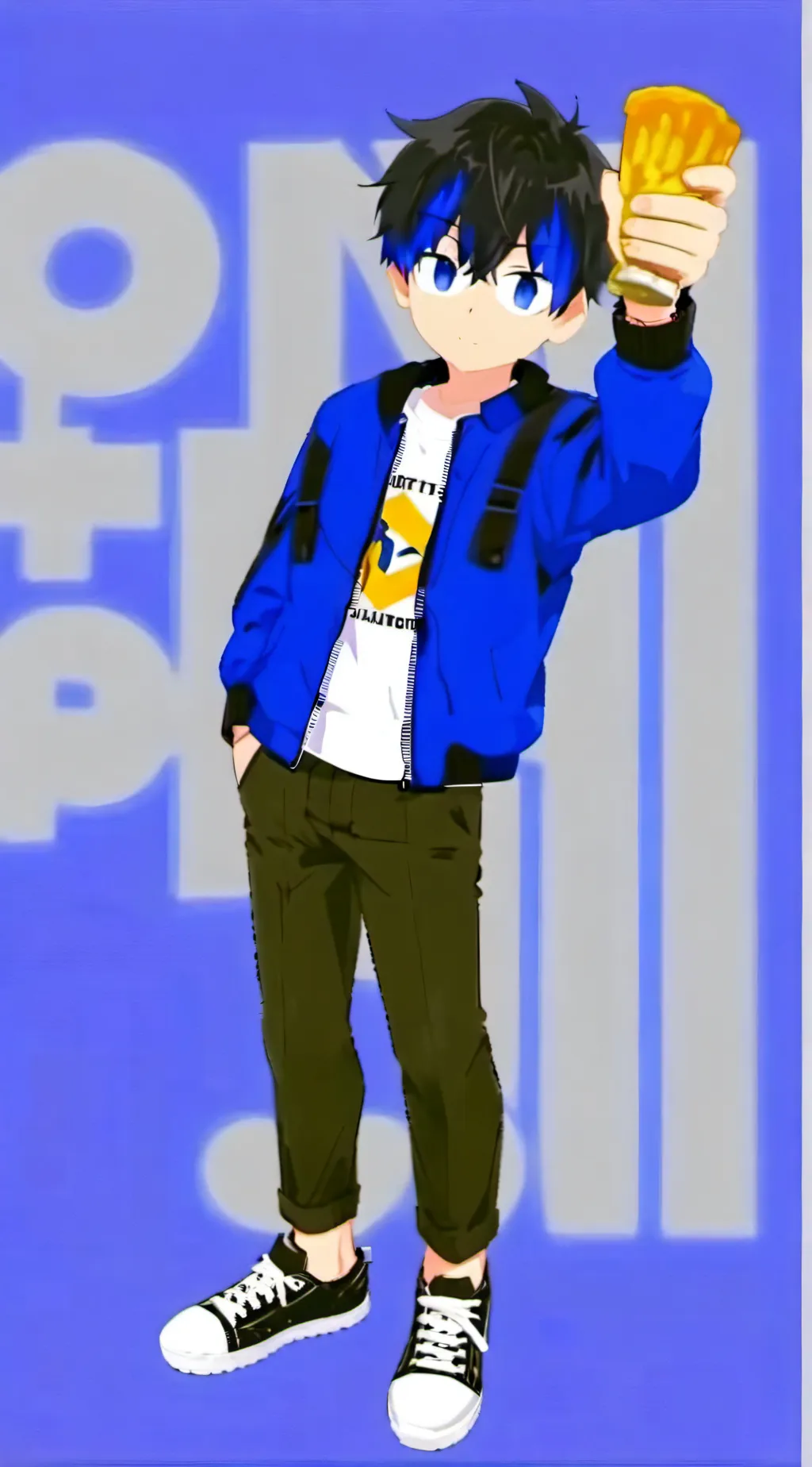 ai character: Ein background