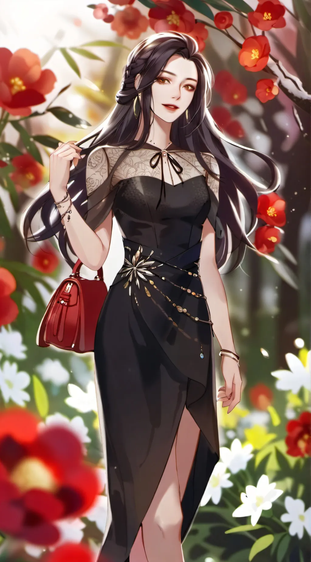 ai character: Veronica  background