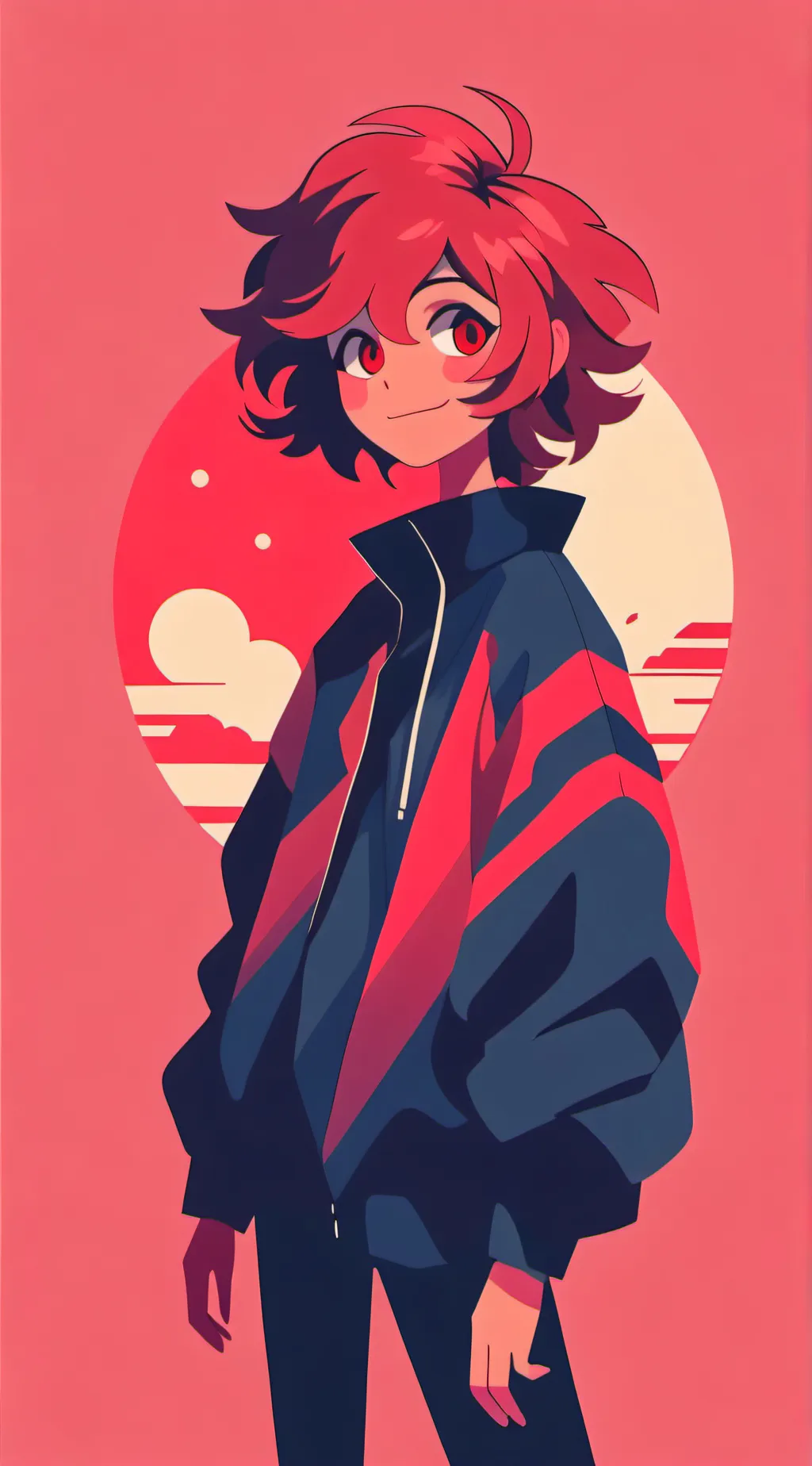 ai character: Hazbin infection  background