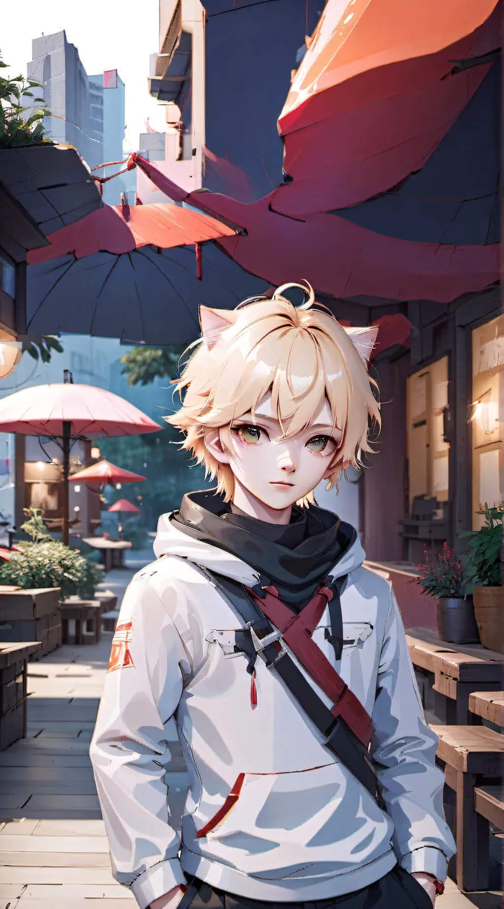 ai character: Kai background