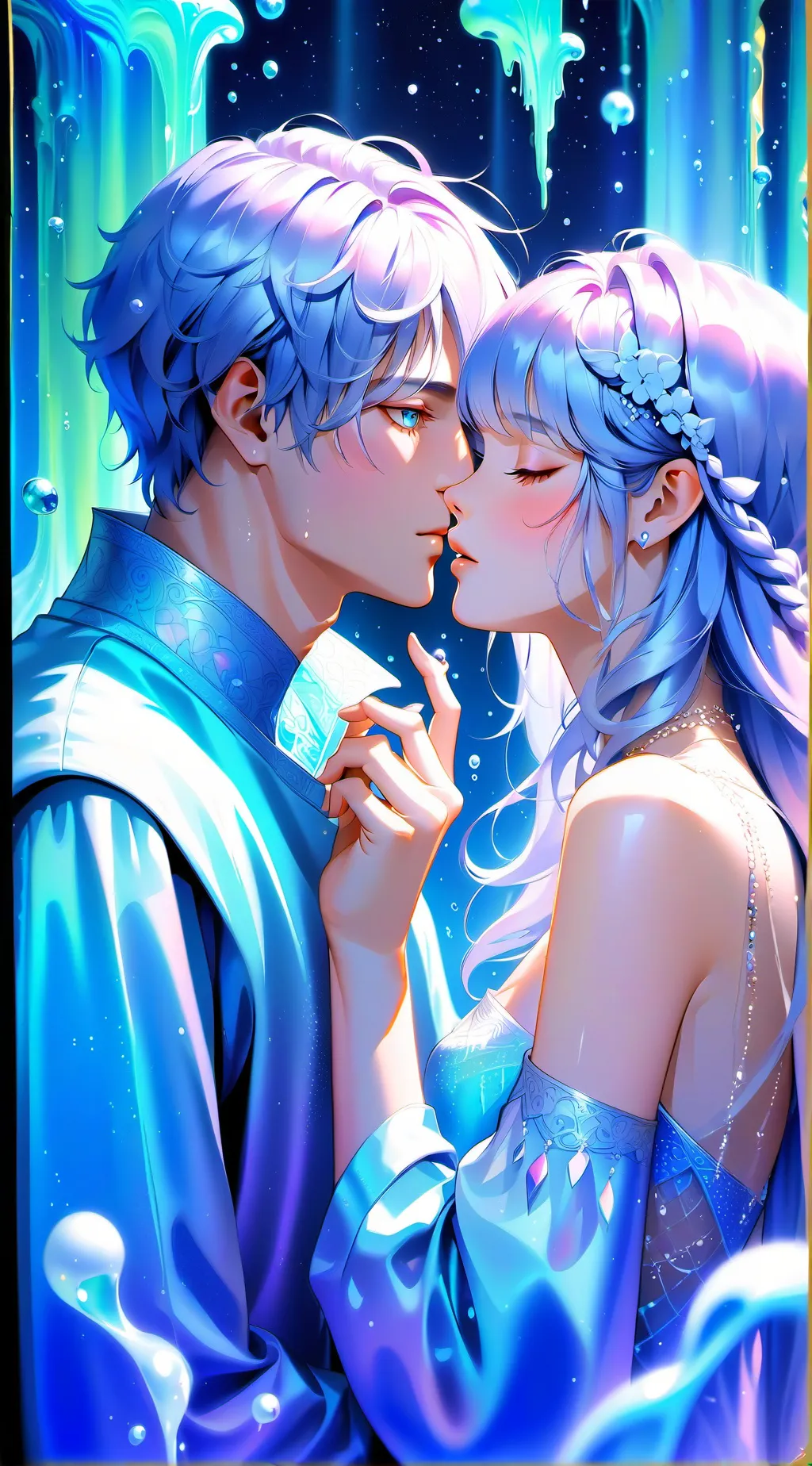 ai character: black pink x skz background