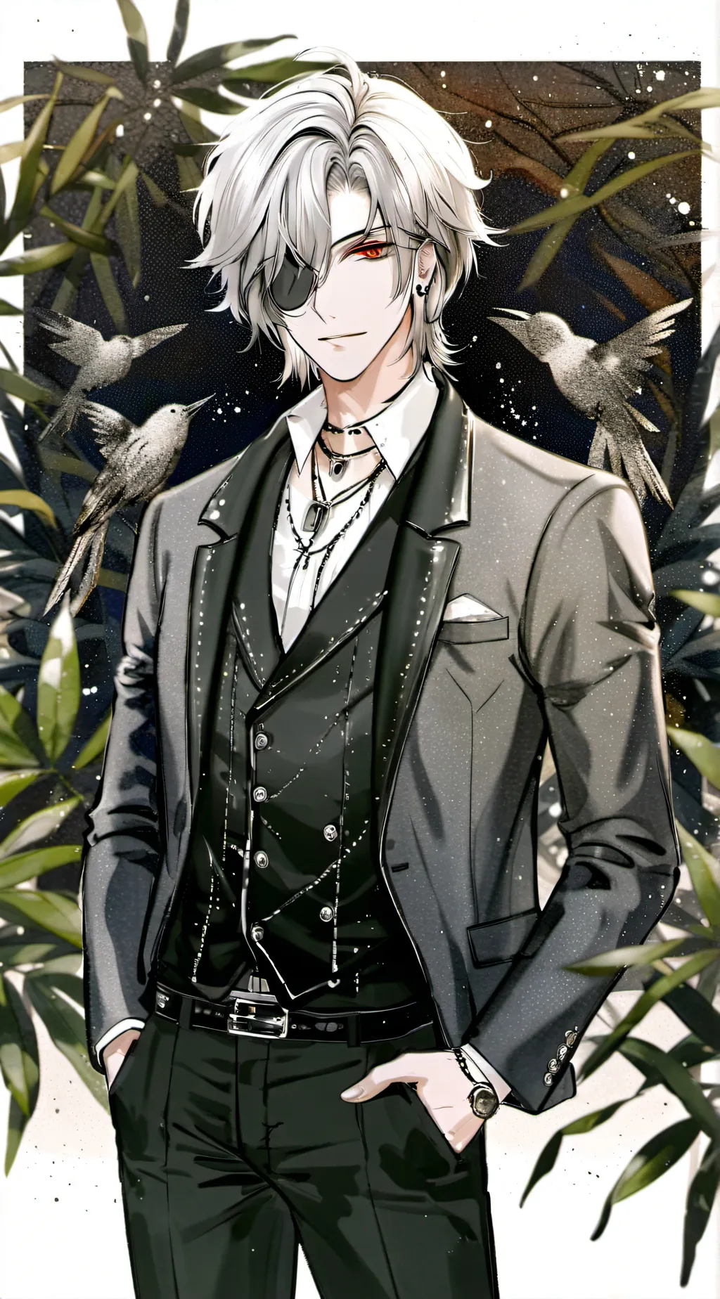 ai character: Mat background