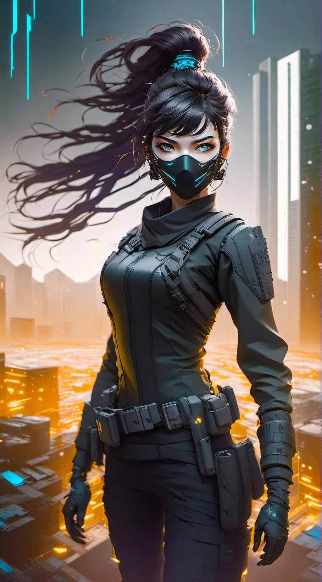 ai character: Nova background