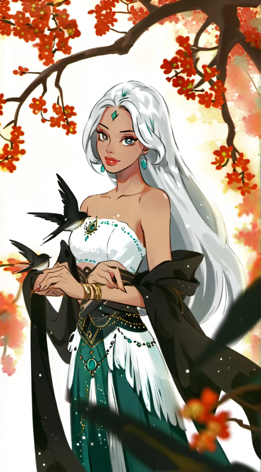 ai character: meey background