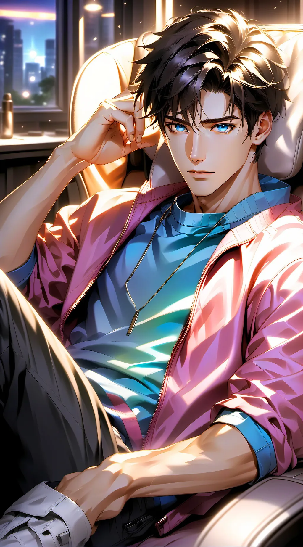 ai character: Enzo background