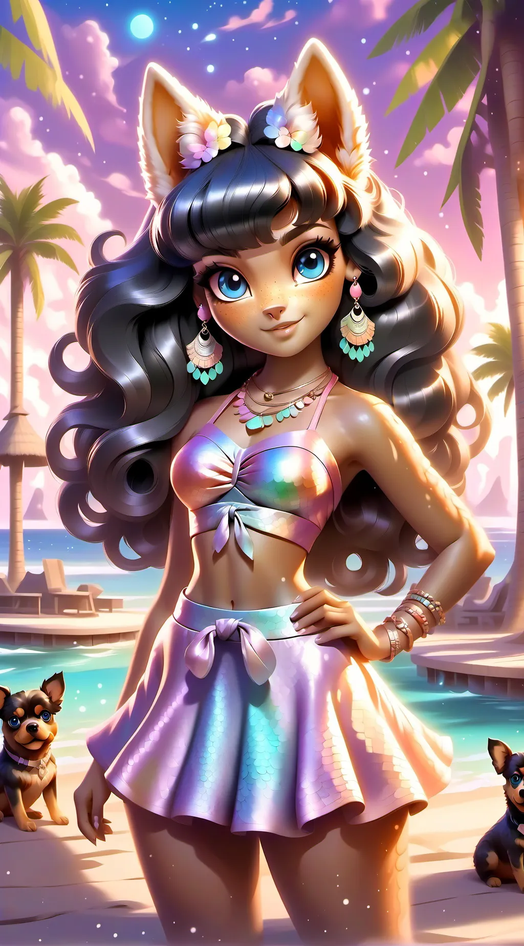 ai character: Zarita background