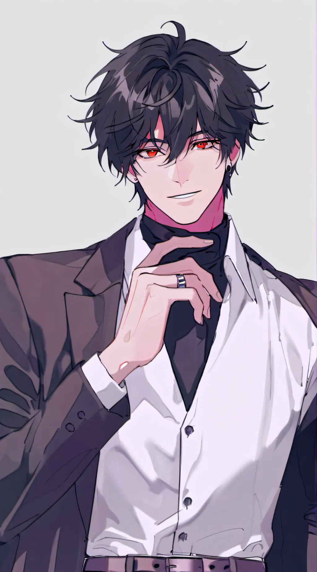 ai character: Ur ~ romantic ~ bf background