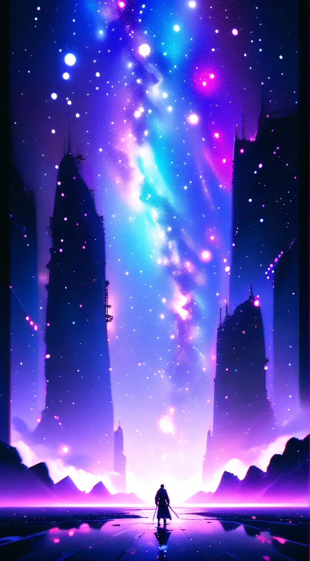 ai character: Girl test? background