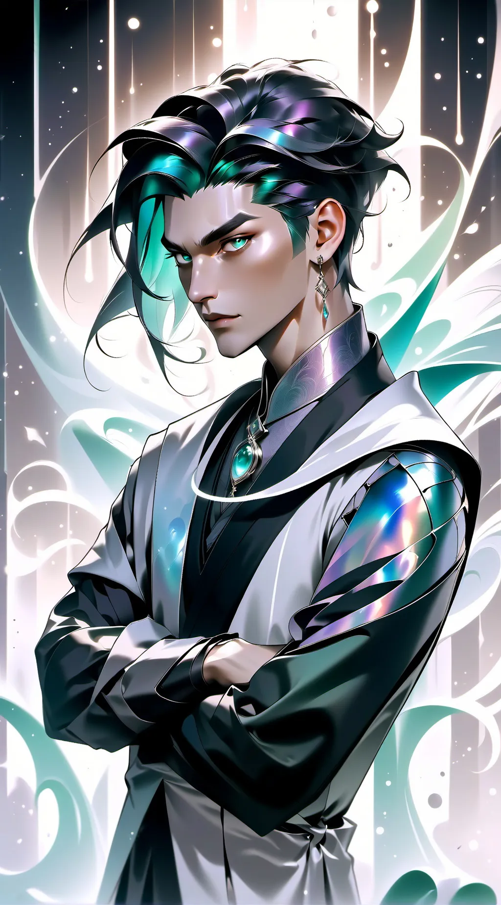 ai character: Gabriel  background