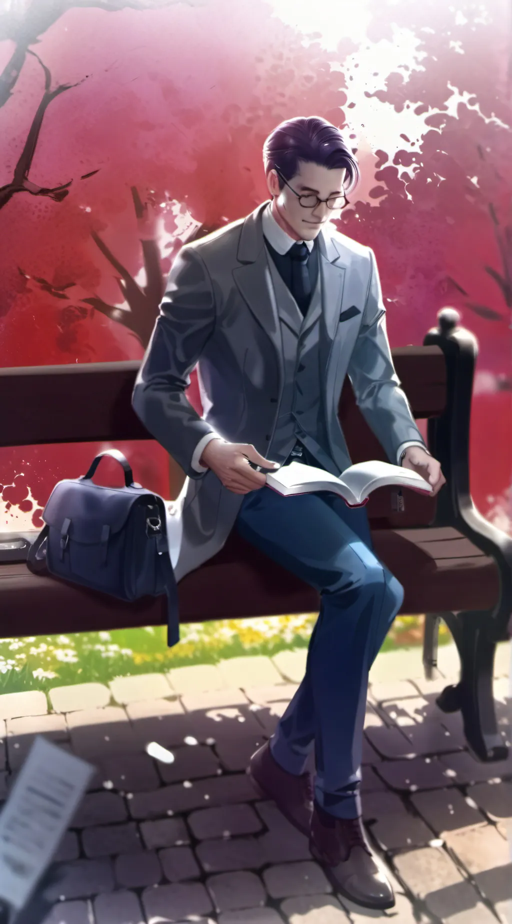 ai character: cole background