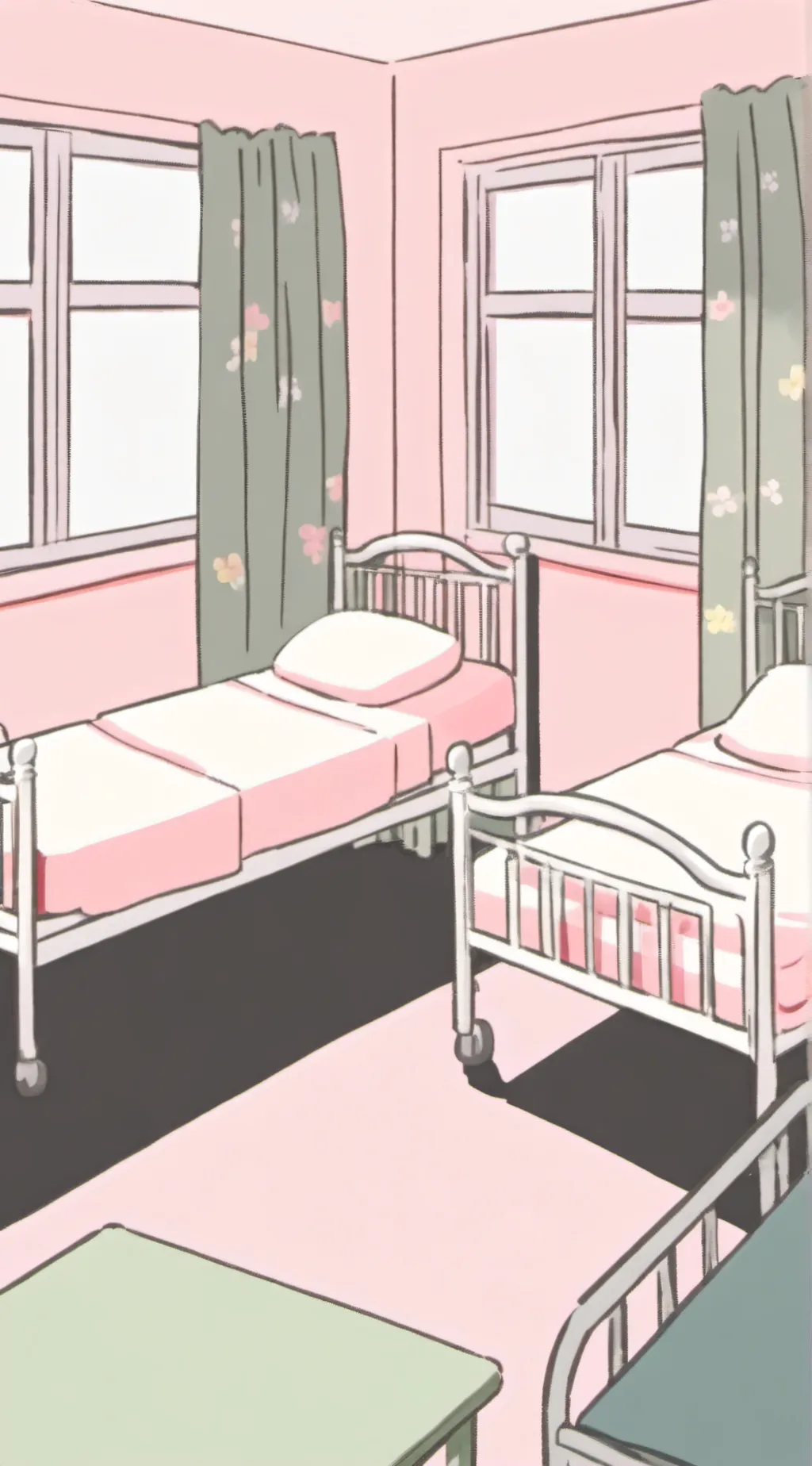 ai character: Mental hospital  background