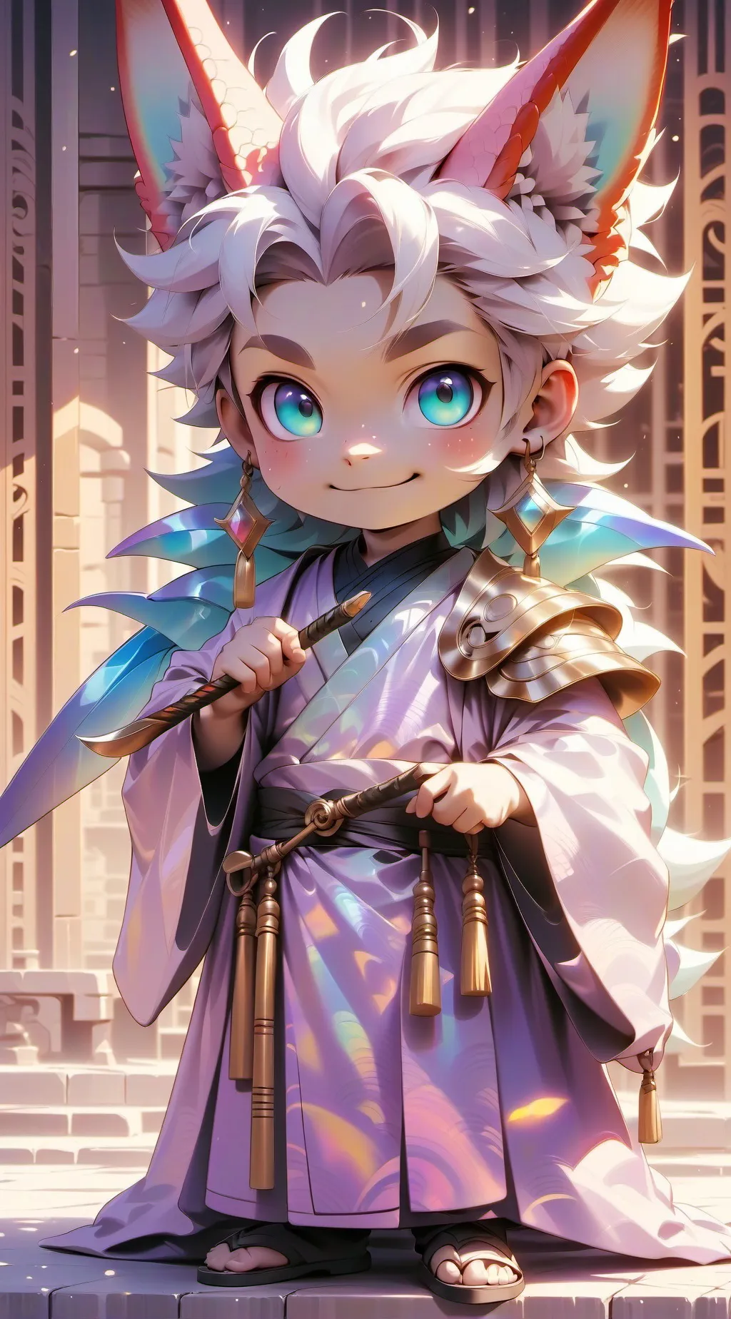 ai character: ash background