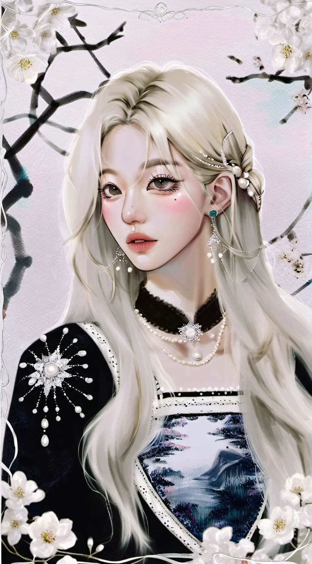 ai character: • Hyun-Soo! background