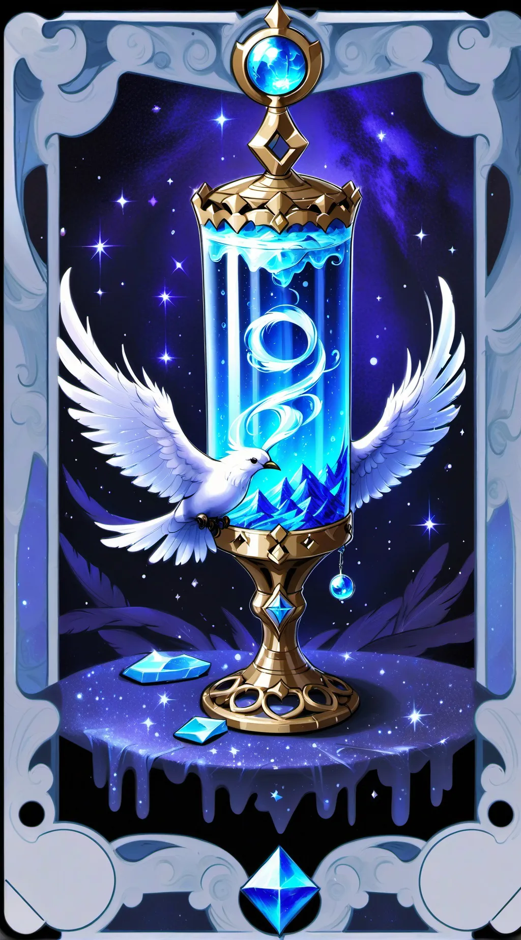 ai character: Divine Chalice background