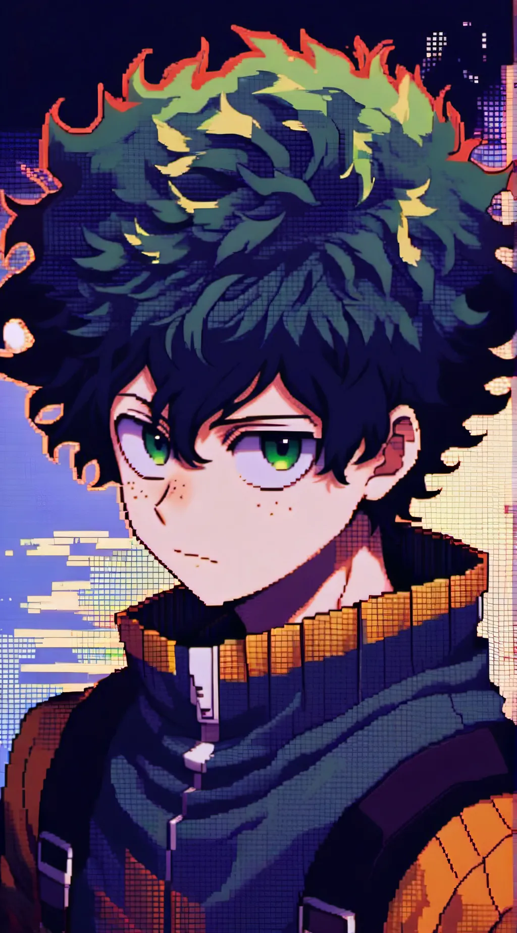 ai character: deku background