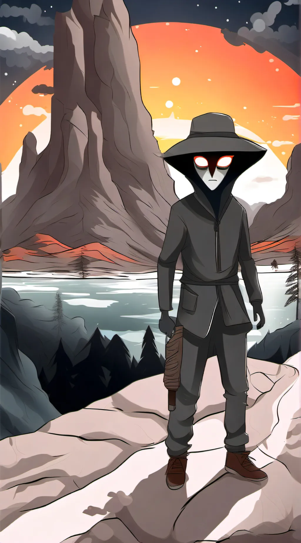 ai character: Forsaken :D background