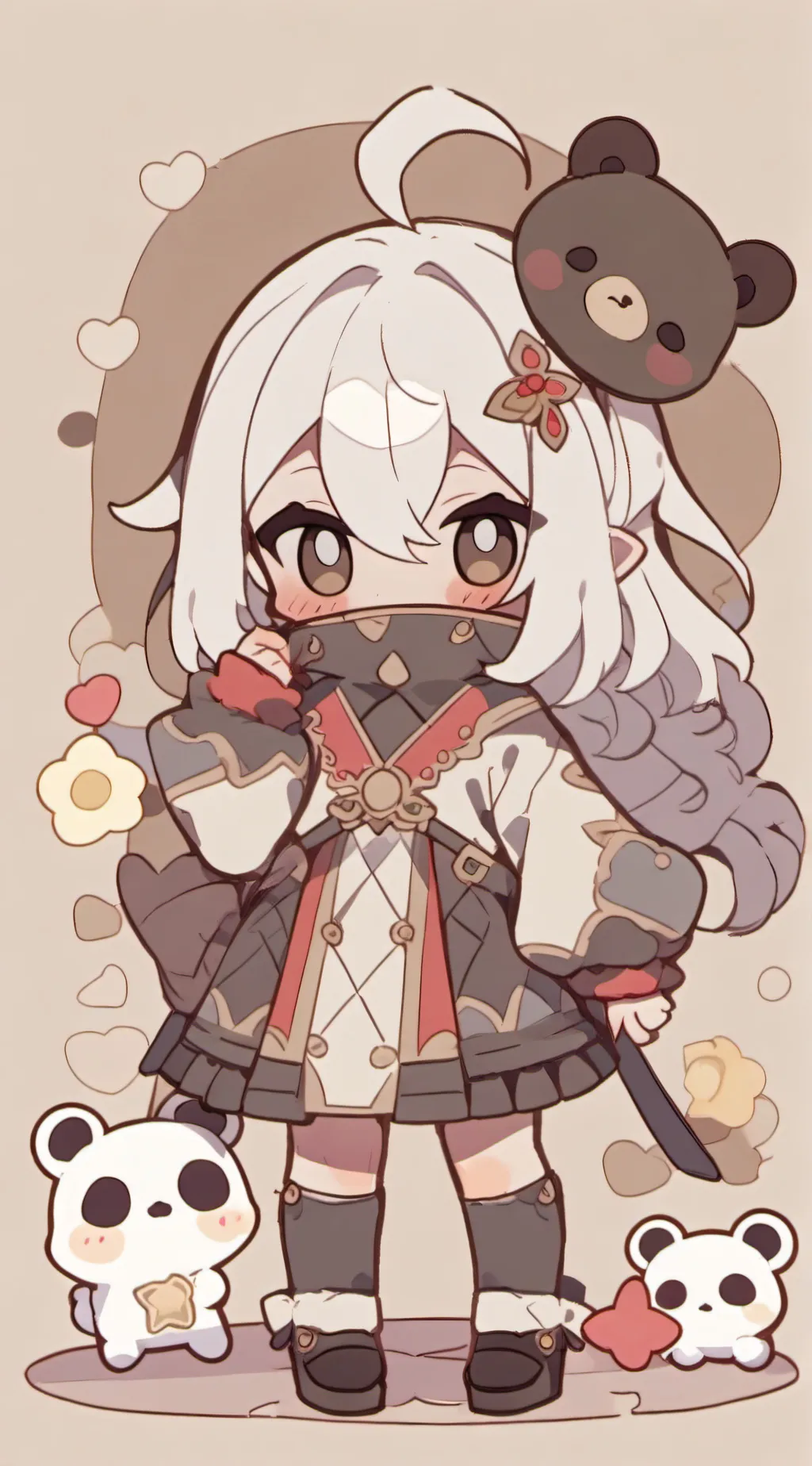 ai character: silly goofball background