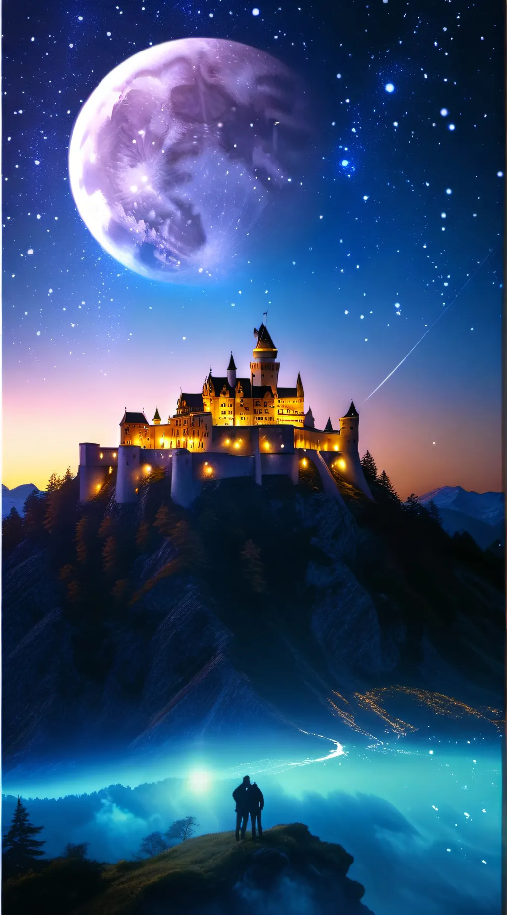 ai character: Hogwarts background