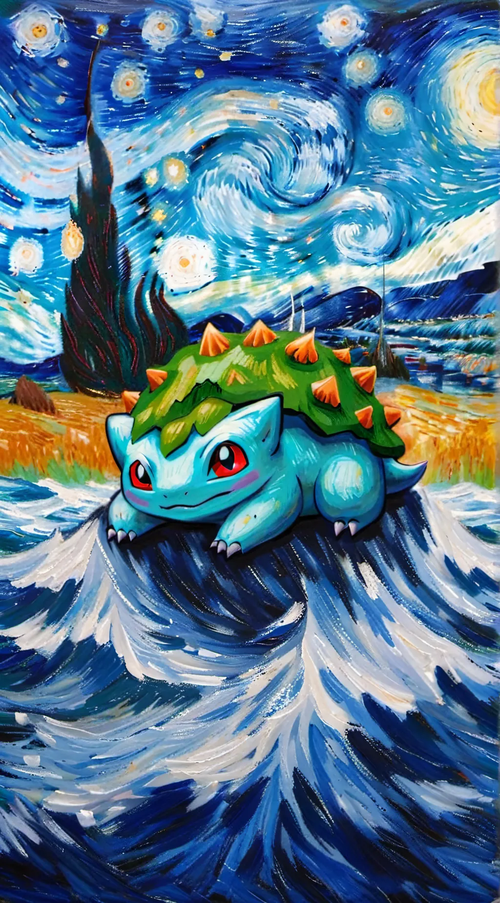 ai character: bulbasaur background