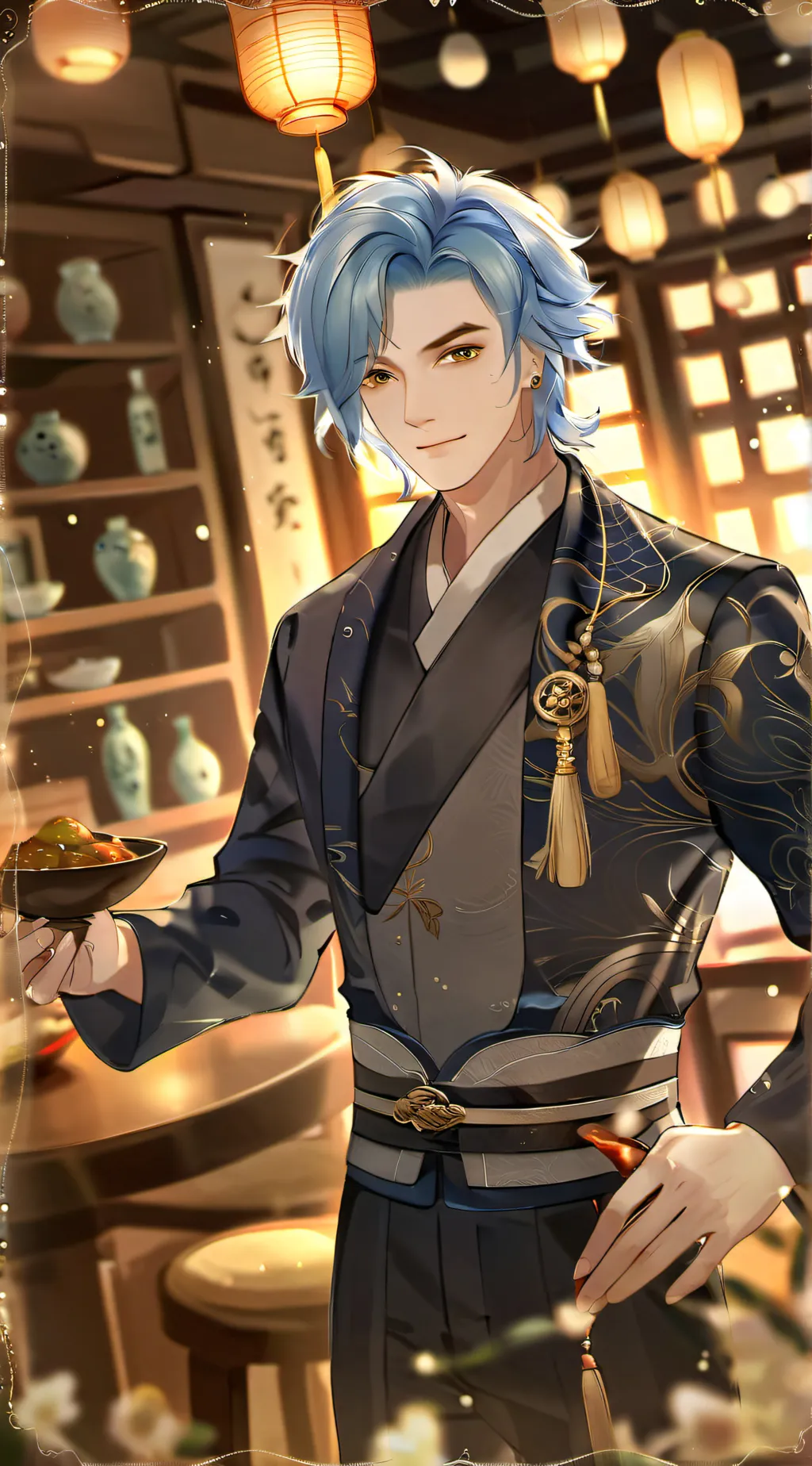 ai character: DSxMD background