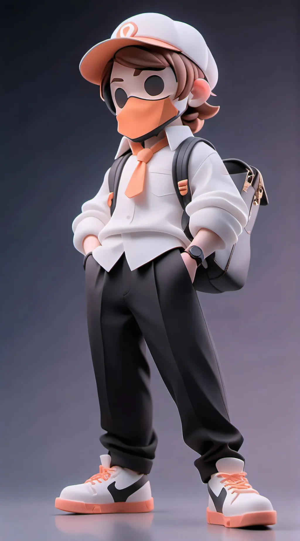 ai character: AwesomeFamliy background