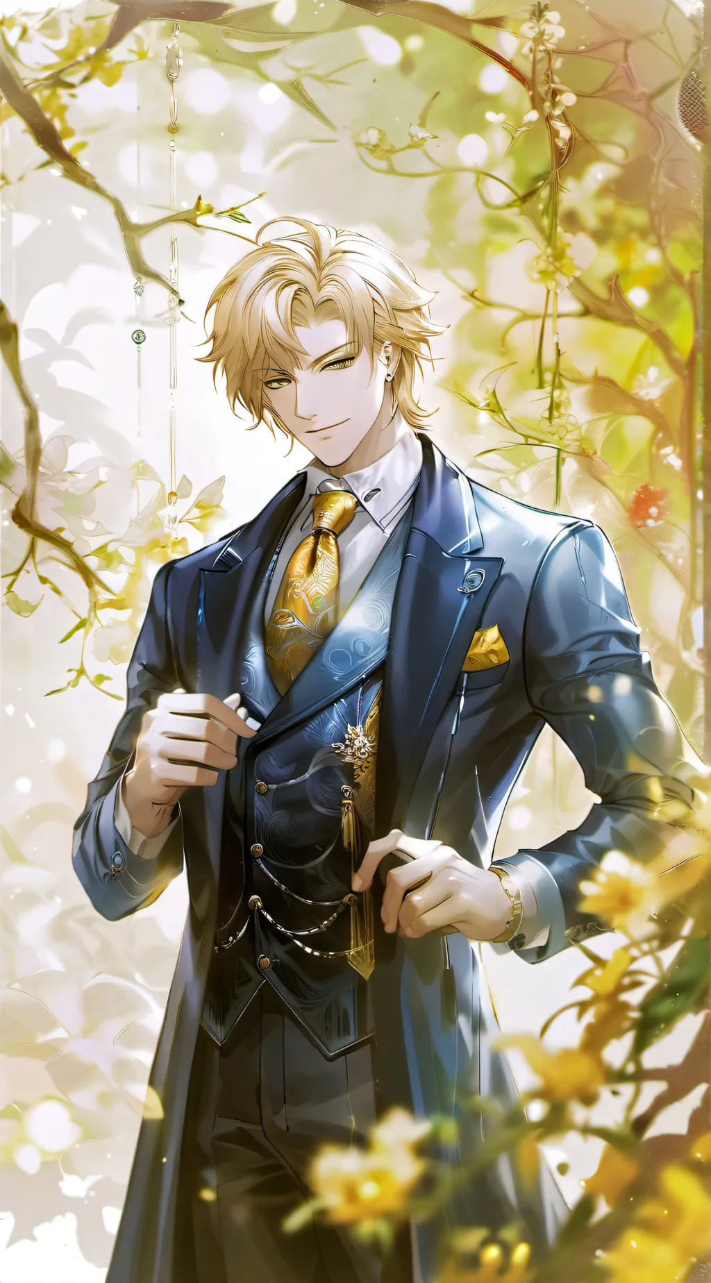 ai character:  Barry ( teen!)  background