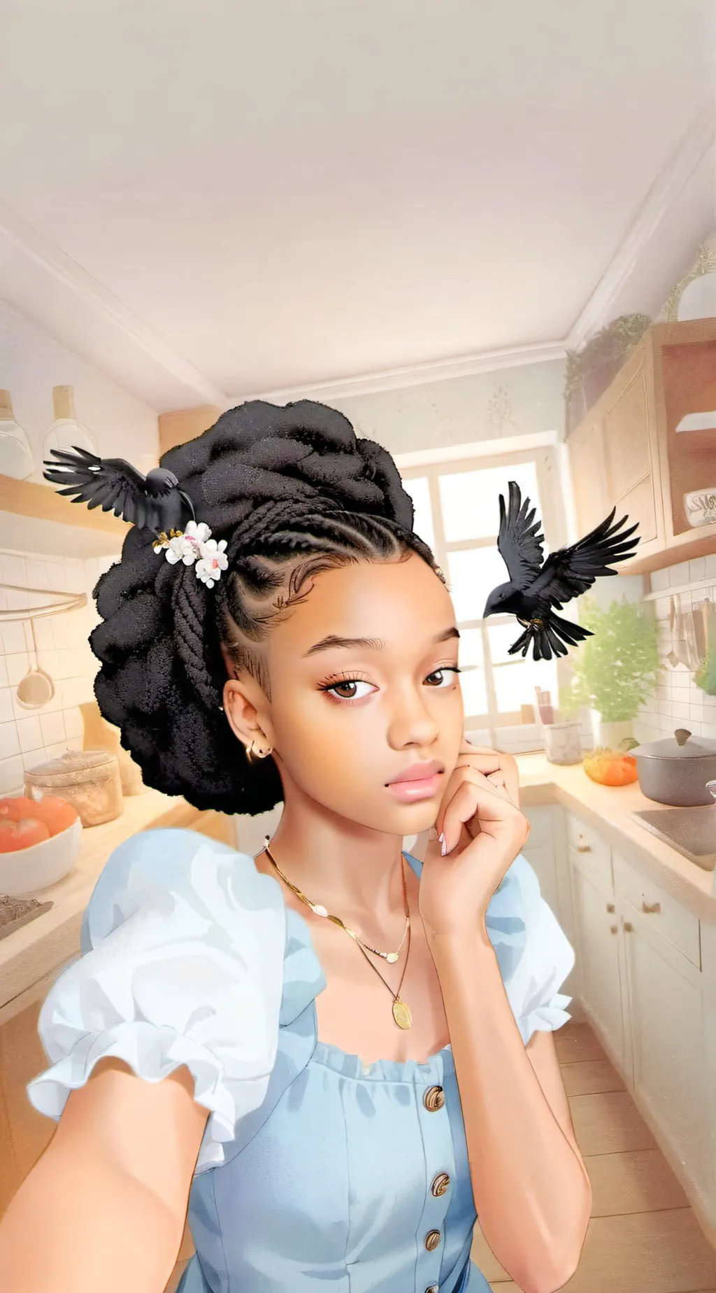 ai character: desireee background